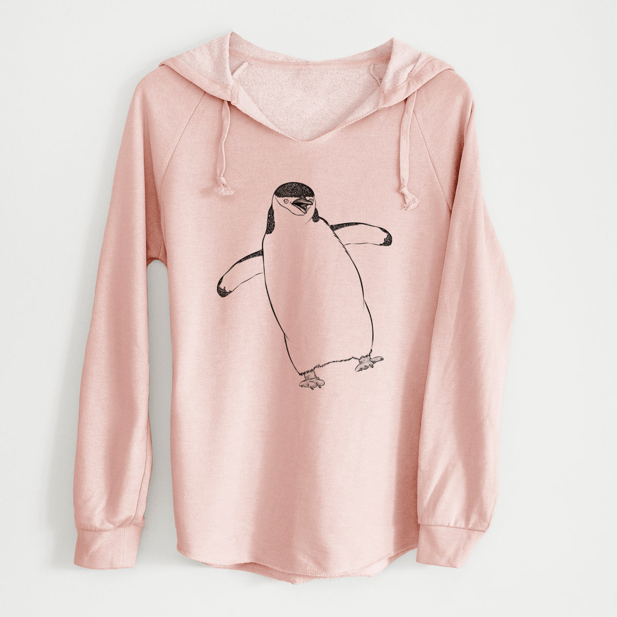 Bare Chive the Chinstrap Penguin - Cali Wave Hooded Sweatshirt