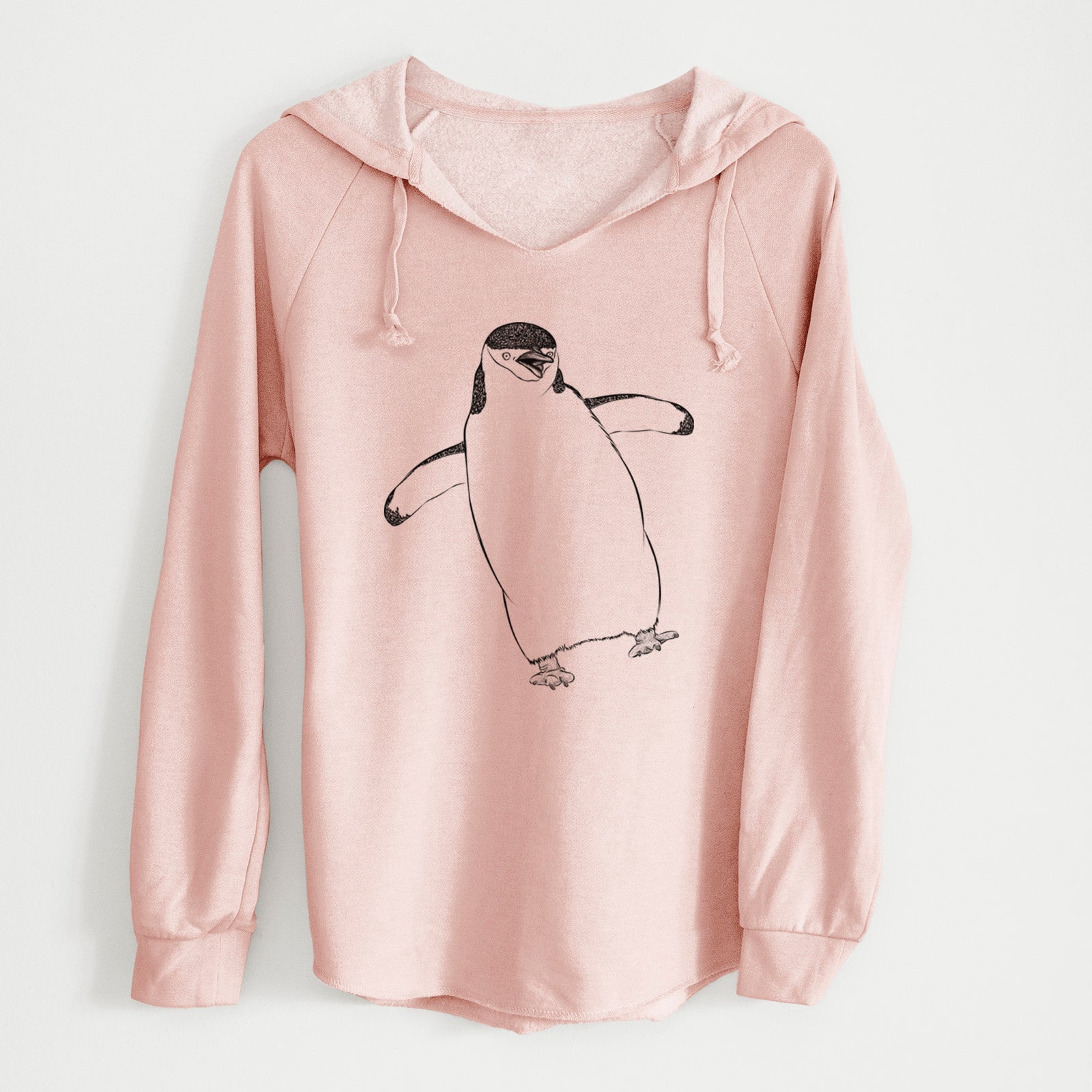 Bare Chive the Chinstrap Penguin - Cali Wave Hooded Sweatshirt