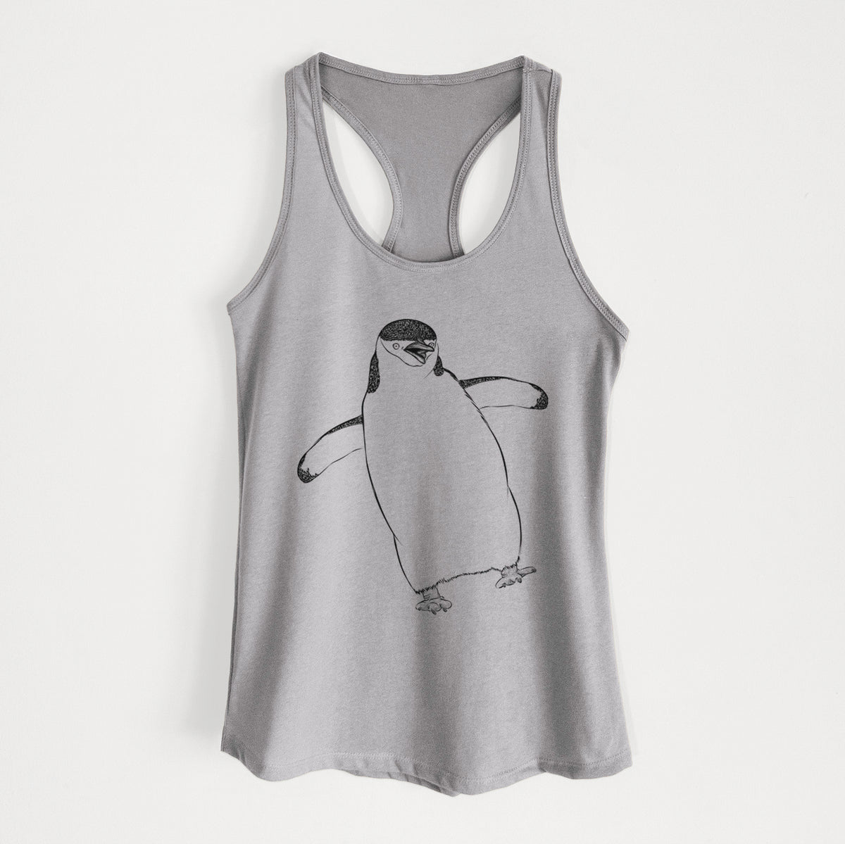 Chive the Chinstrap Penguin - Women&#39;s Racerback Tanktop