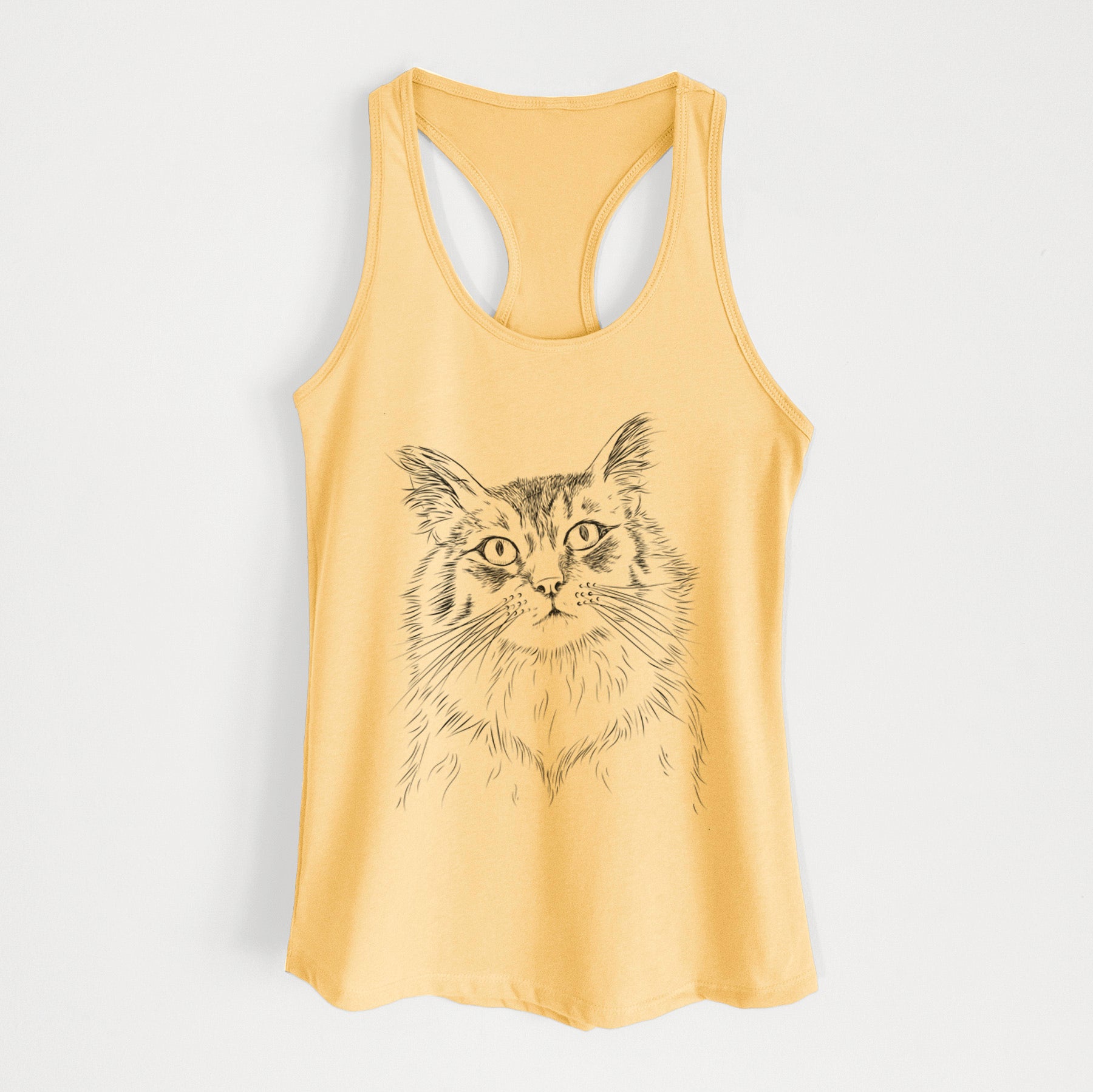 Chloe the Tabby Cat - Women's Racerback Tanktop