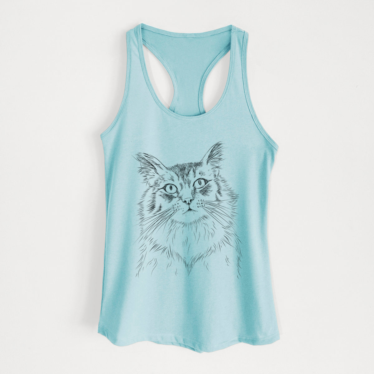 Chloe the Tabby Cat - Women's Racerback Tanktop
