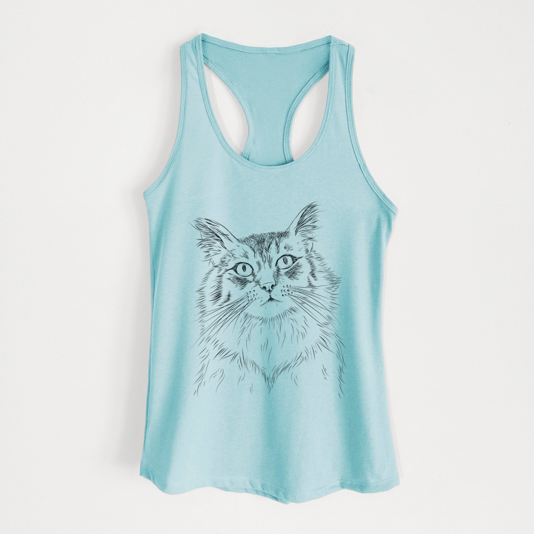 Chloe the Tabby Cat - Women's Racerback Tanktop