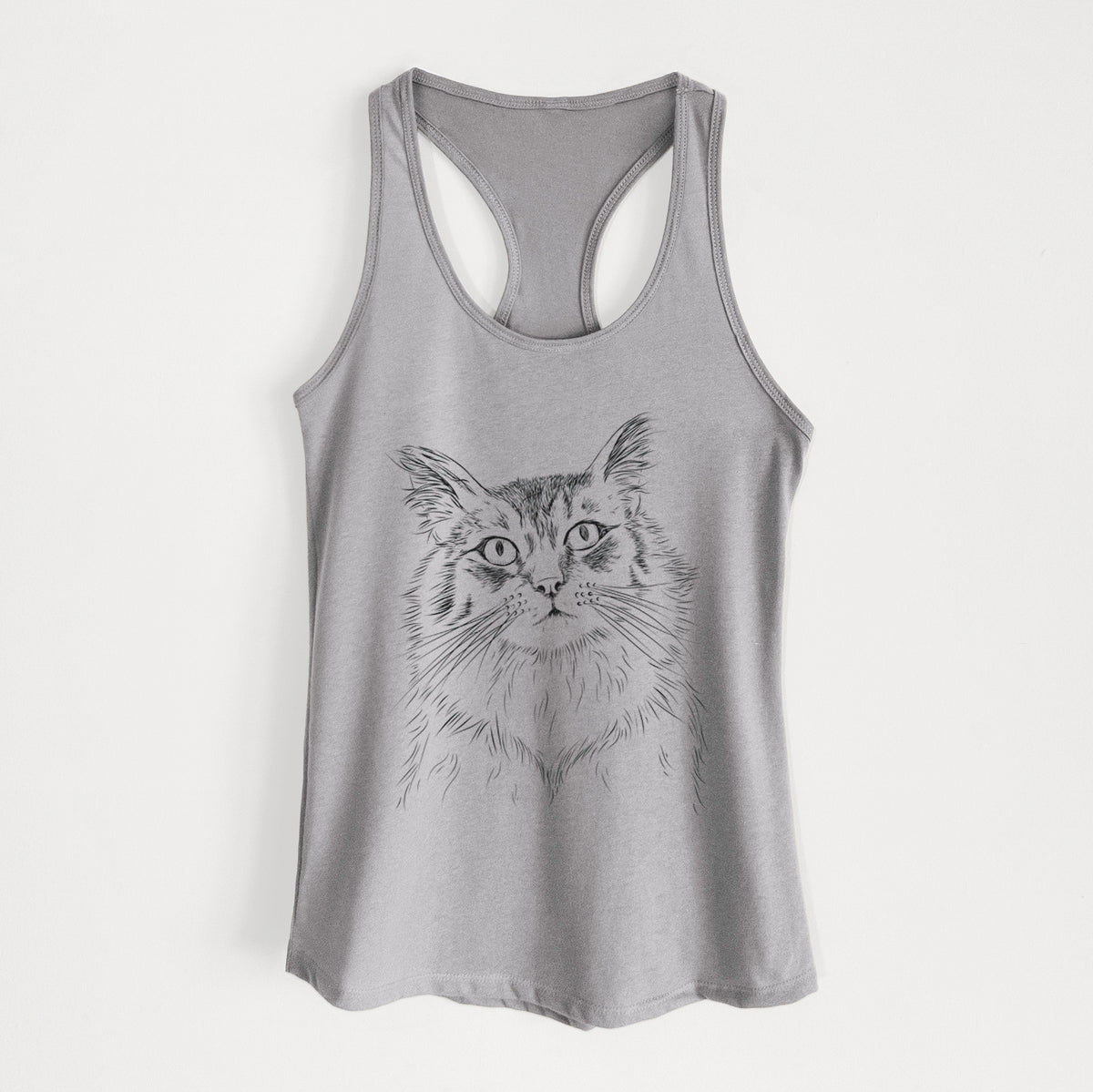 Chloe the Tabby Cat - Women&#39;s Racerback Tanktop