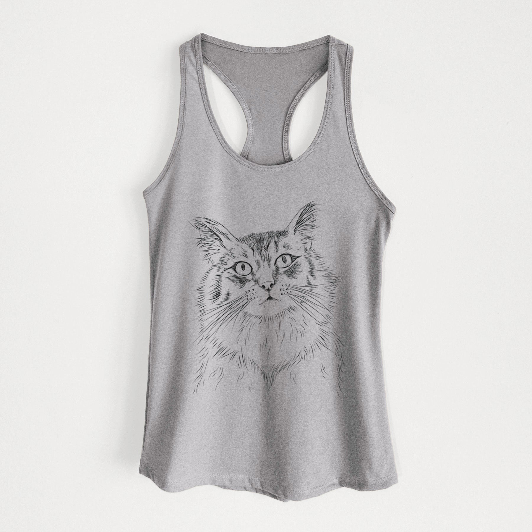 Chloe the Tabby Cat - Women's Racerback Tanktop