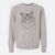 Bare Chloe the Tabby Cat - Unisex Pigment Dyed Crew Sweatshirt