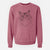 Bare Chloe the Tabby Cat - Unisex Pigment Dyed Crew Sweatshirt