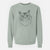 Bare Chloe the Tabby Cat - Unisex Pigment Dyed Crew Sweatshirt