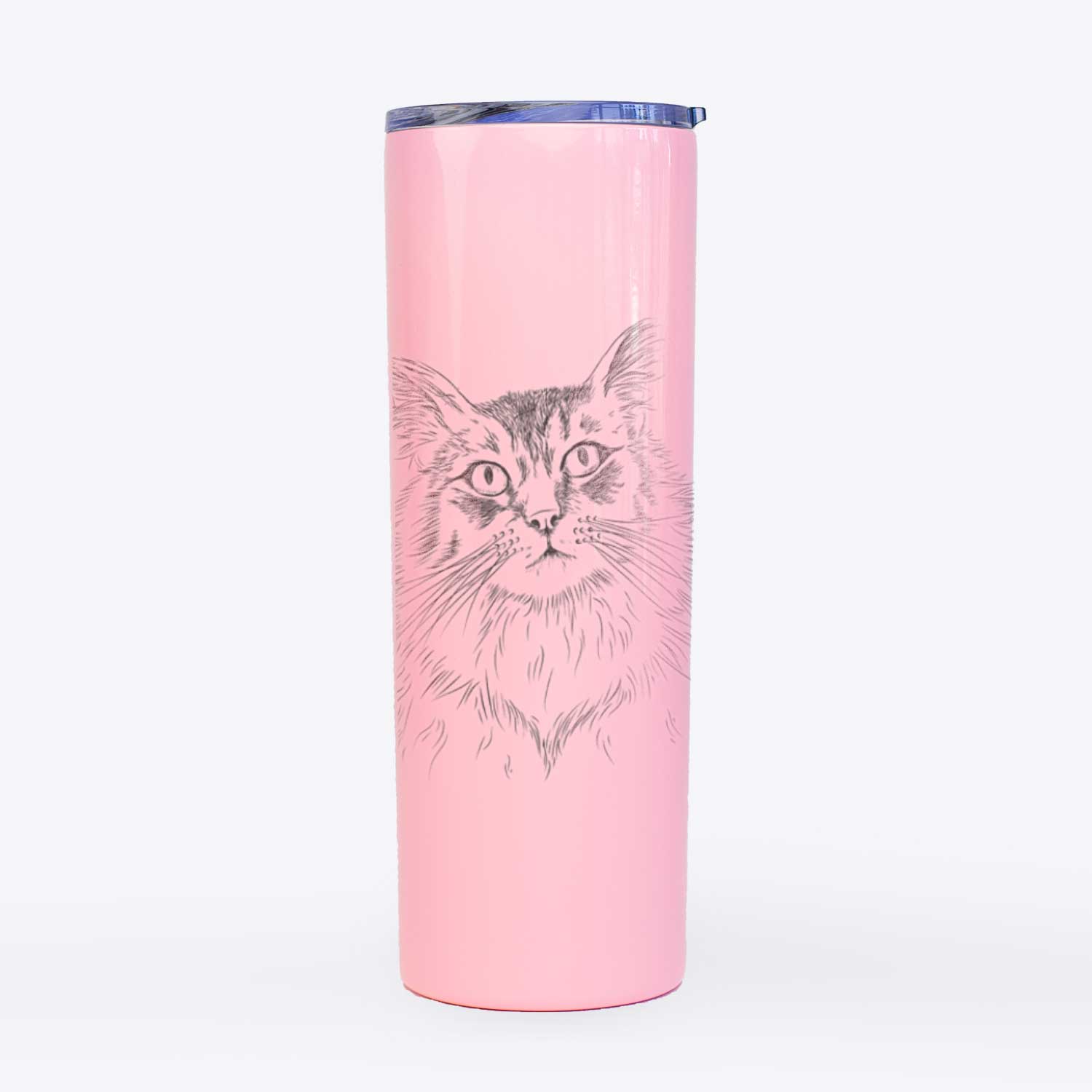 Chloe the Tabby Cat - 20oz Skinny Tumbler