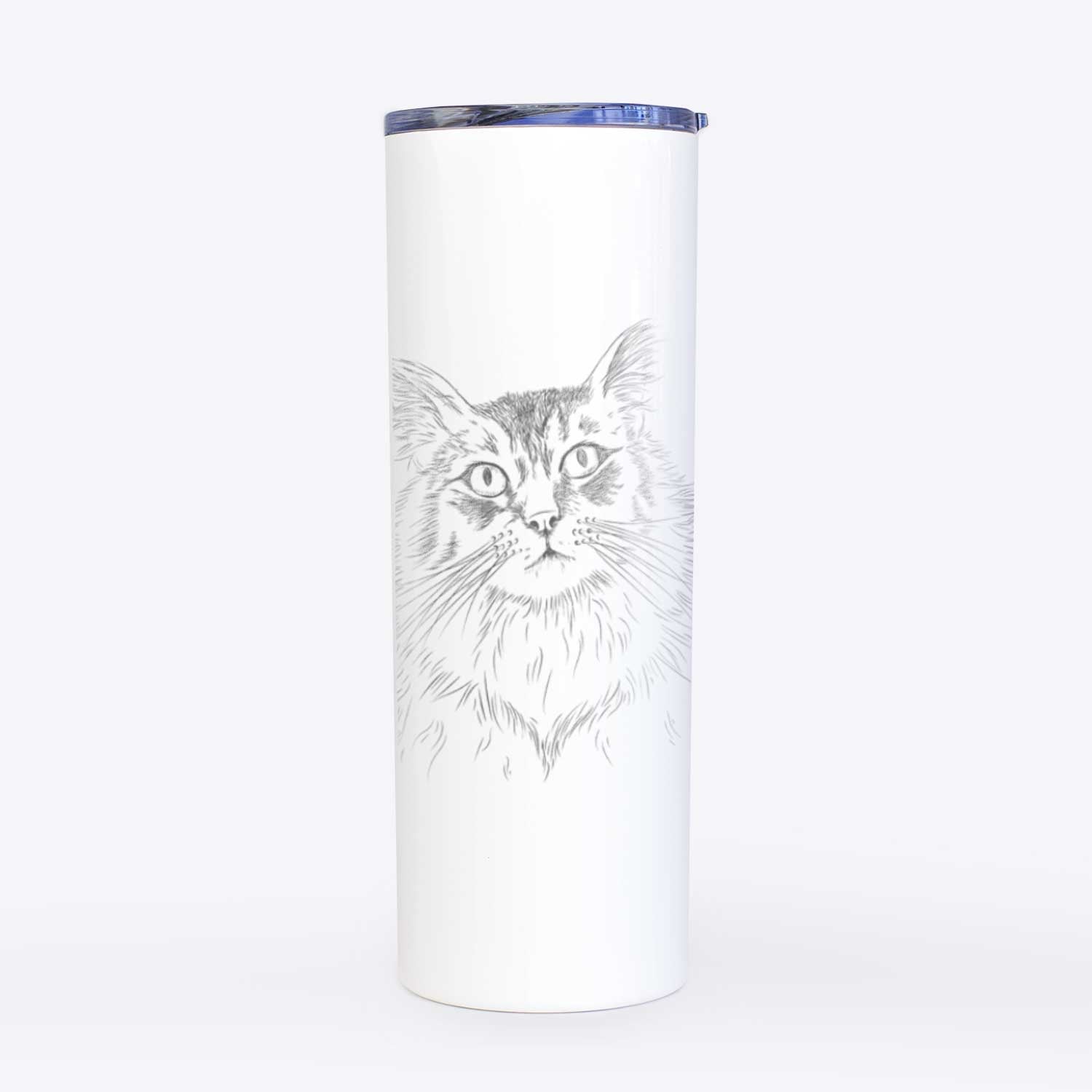 Chloe the Tabby Cat - 20oz Skinny Tumbler