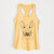 Chloe the Bull Terrier - Women's Racerback Tanktop