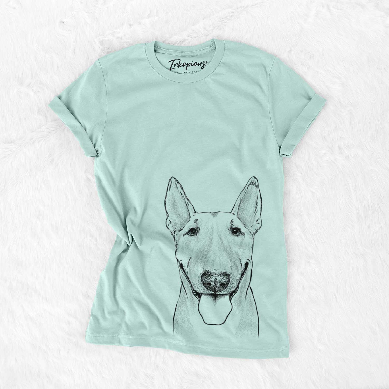 Bare Chloe the Bull Terrier - Unisex Crewneck