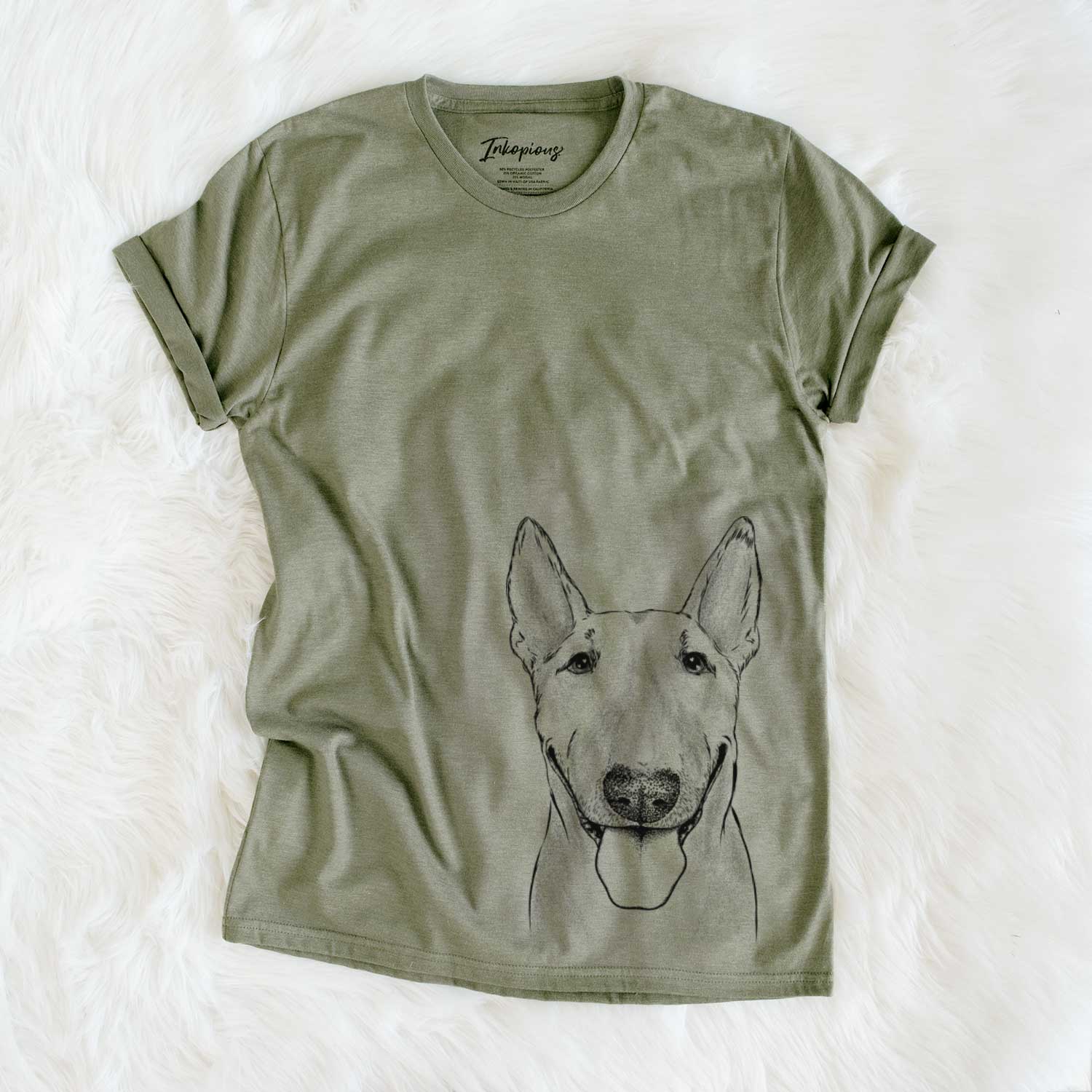 Bare Chloe the Bull Terrier - Unisex Crewneck