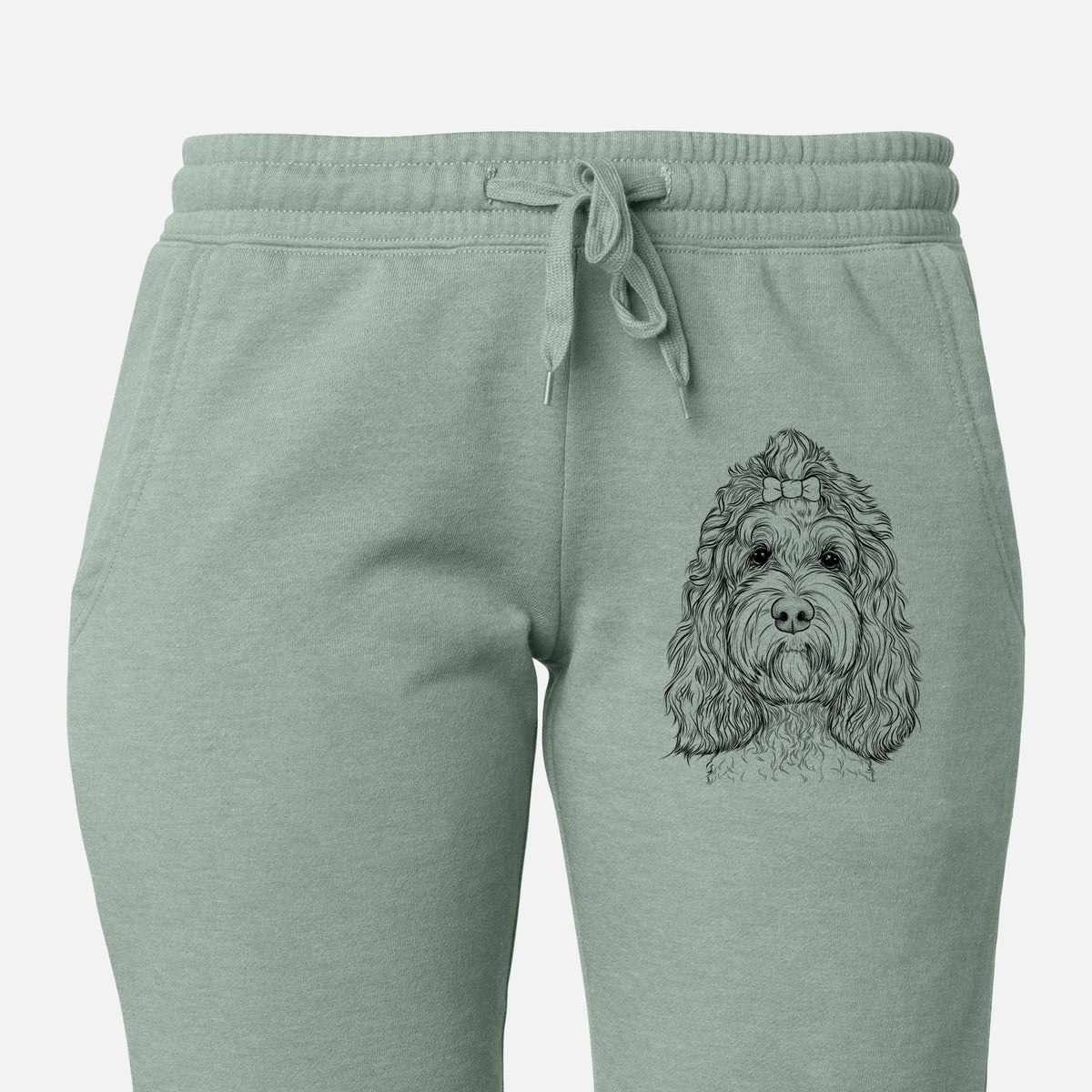 Chloe the Cockapoo - Women&#39;s Cali Wave Joggers