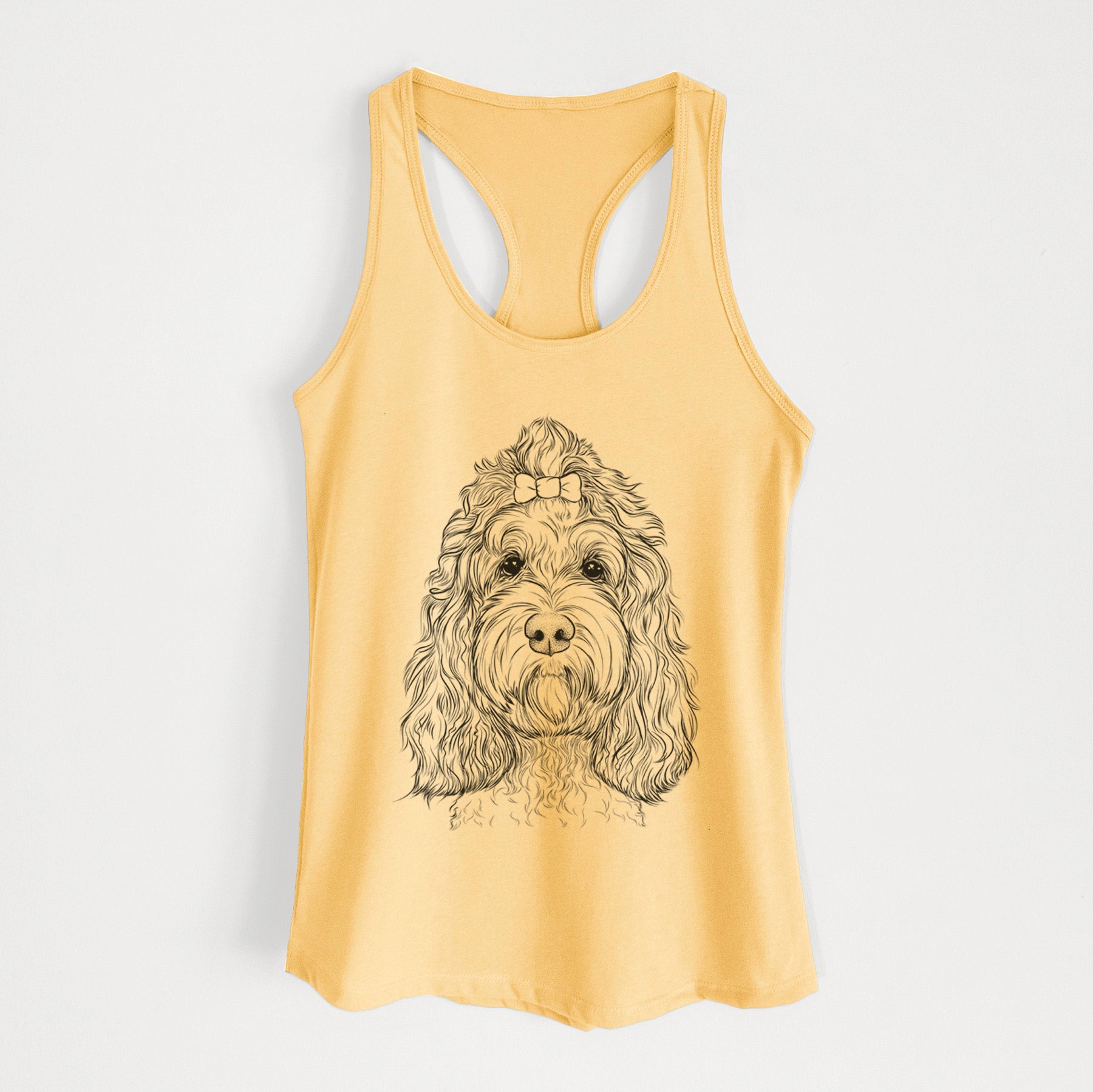 Chloe the Cockapoo - Women's Racerback Tanktop