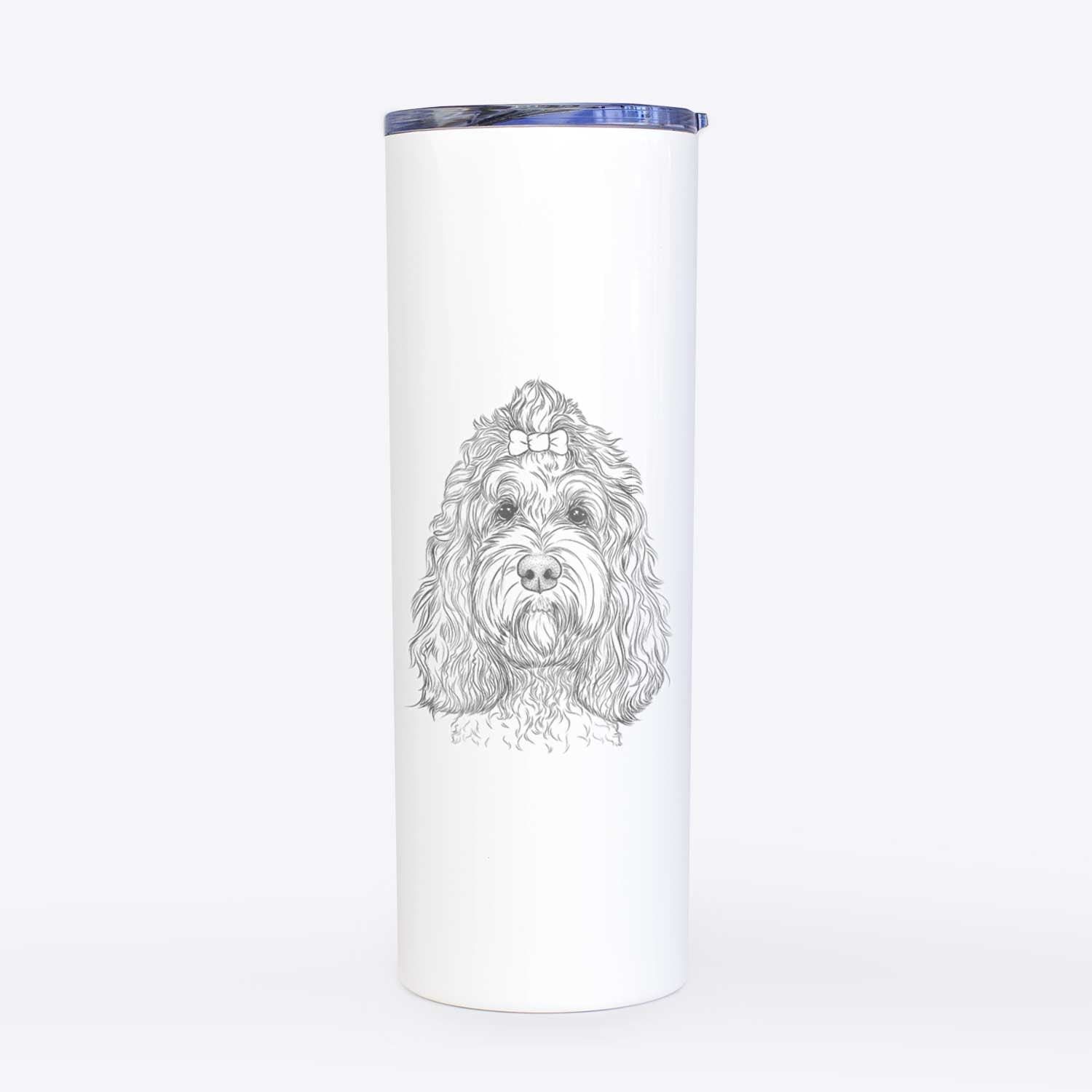 Chloe the Cockapoo - 20oz Skinny Tumbler