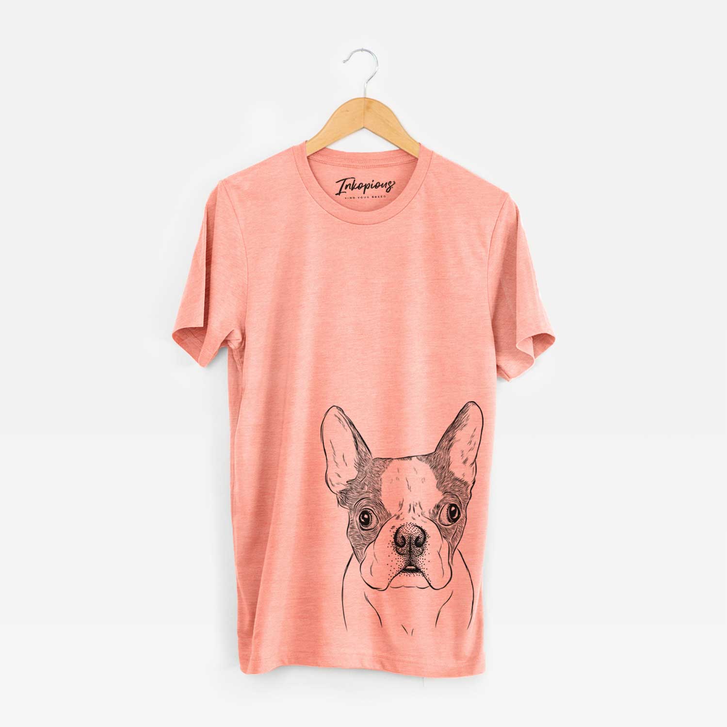 Bare Chocolate Chip the Boston Terrier - Unisex Crewneck