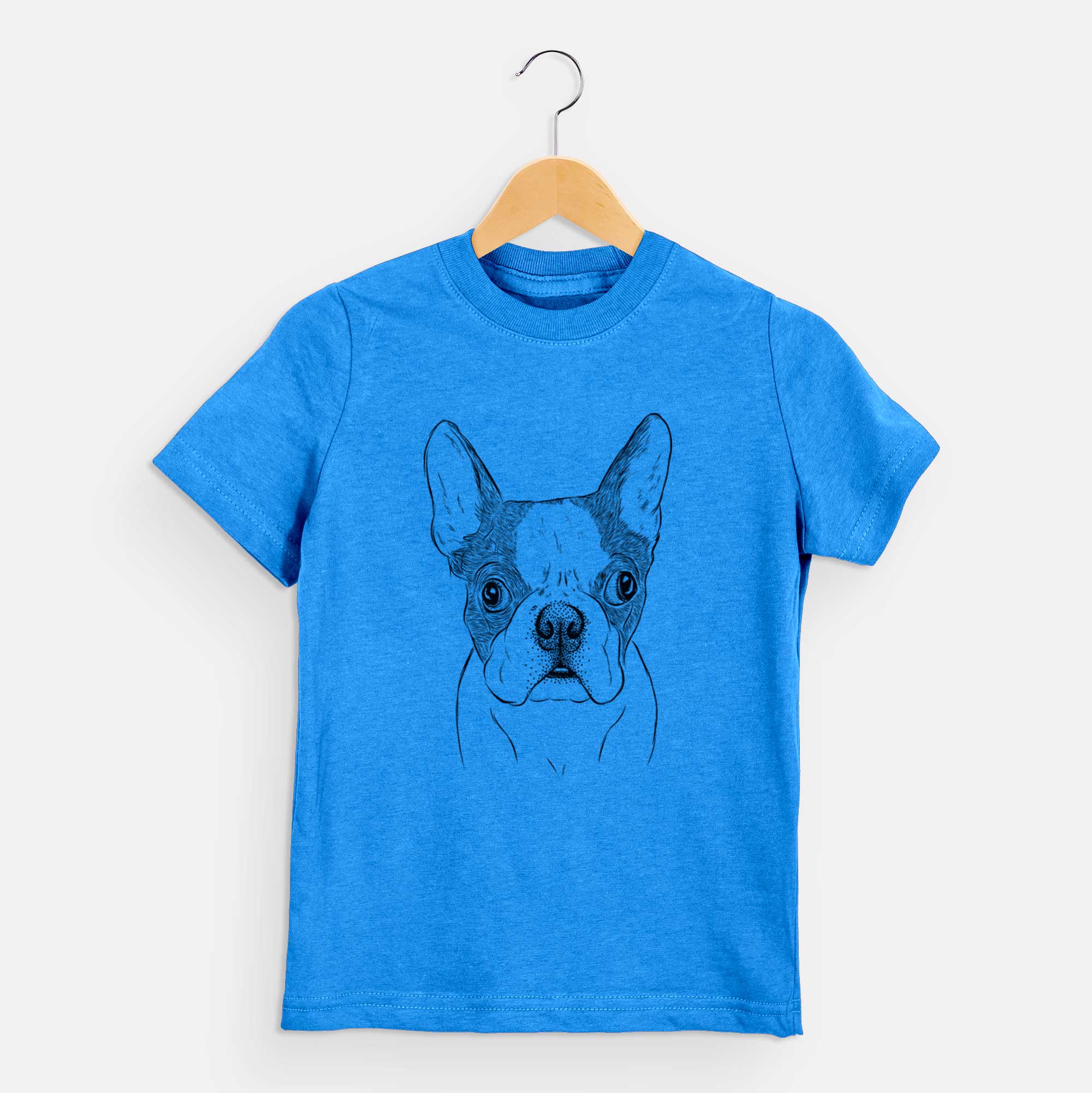 Bare Chocolate Chip the Boston Terrier - Kids/Youth/Toddler Shirt