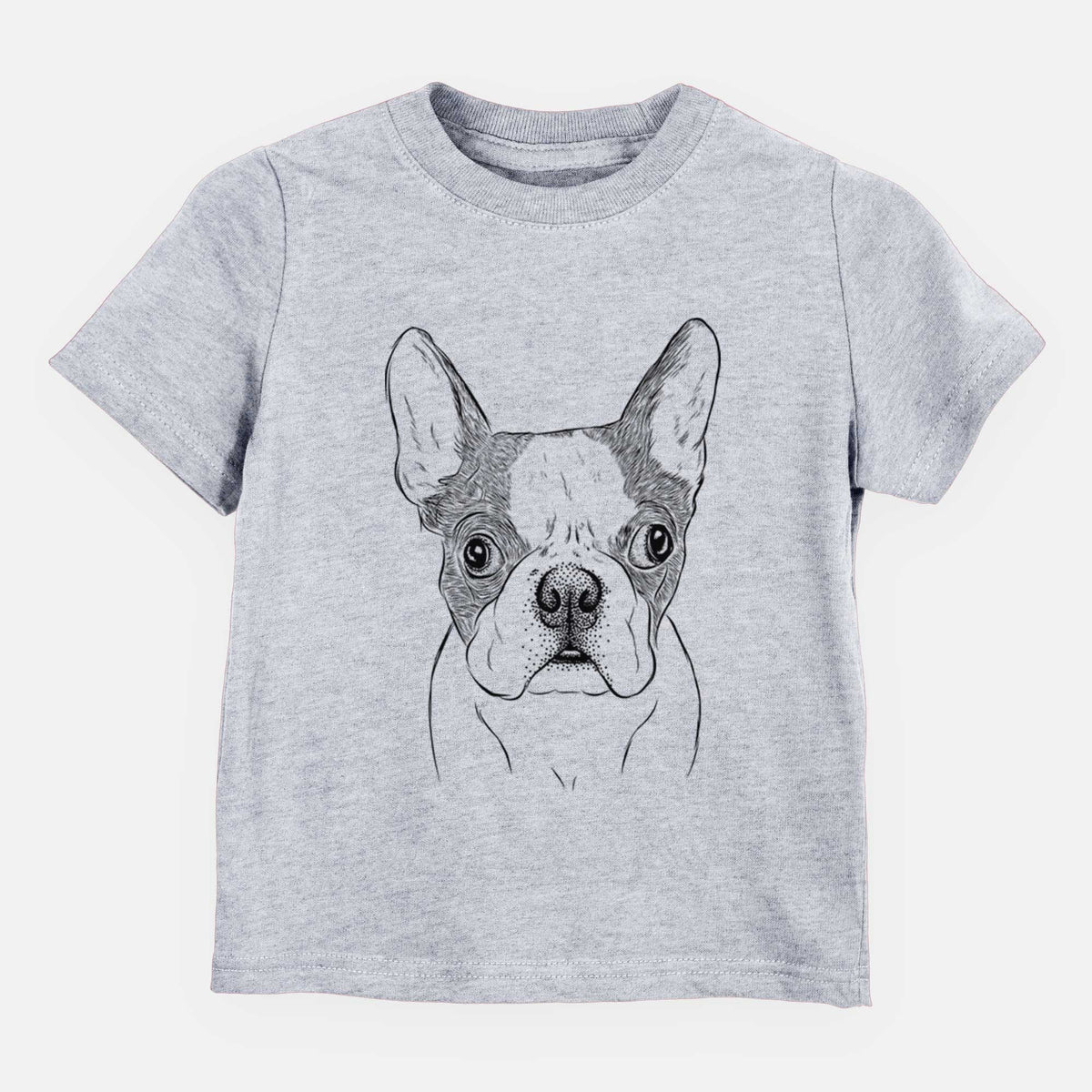 Bare Chocolate Chip the Boston Terrier - Kids/Youth/Toddler Shirt