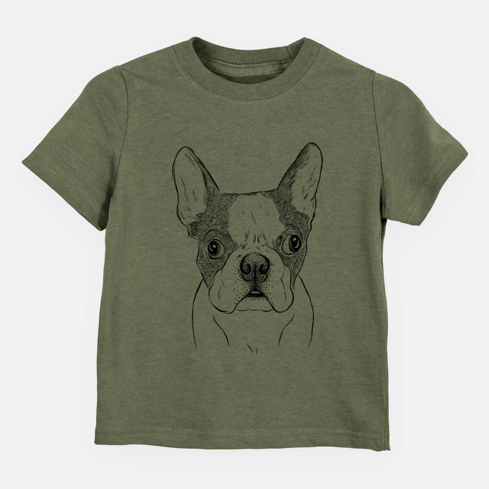 Bare Chocolate Chip the Boston Terrier - Kids/Youth/Toddler Shirt