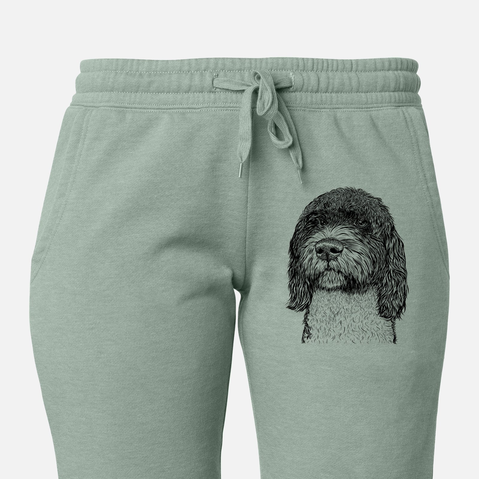 Chris the Portuguese Water Dog - Women's Cali Wave Joggers