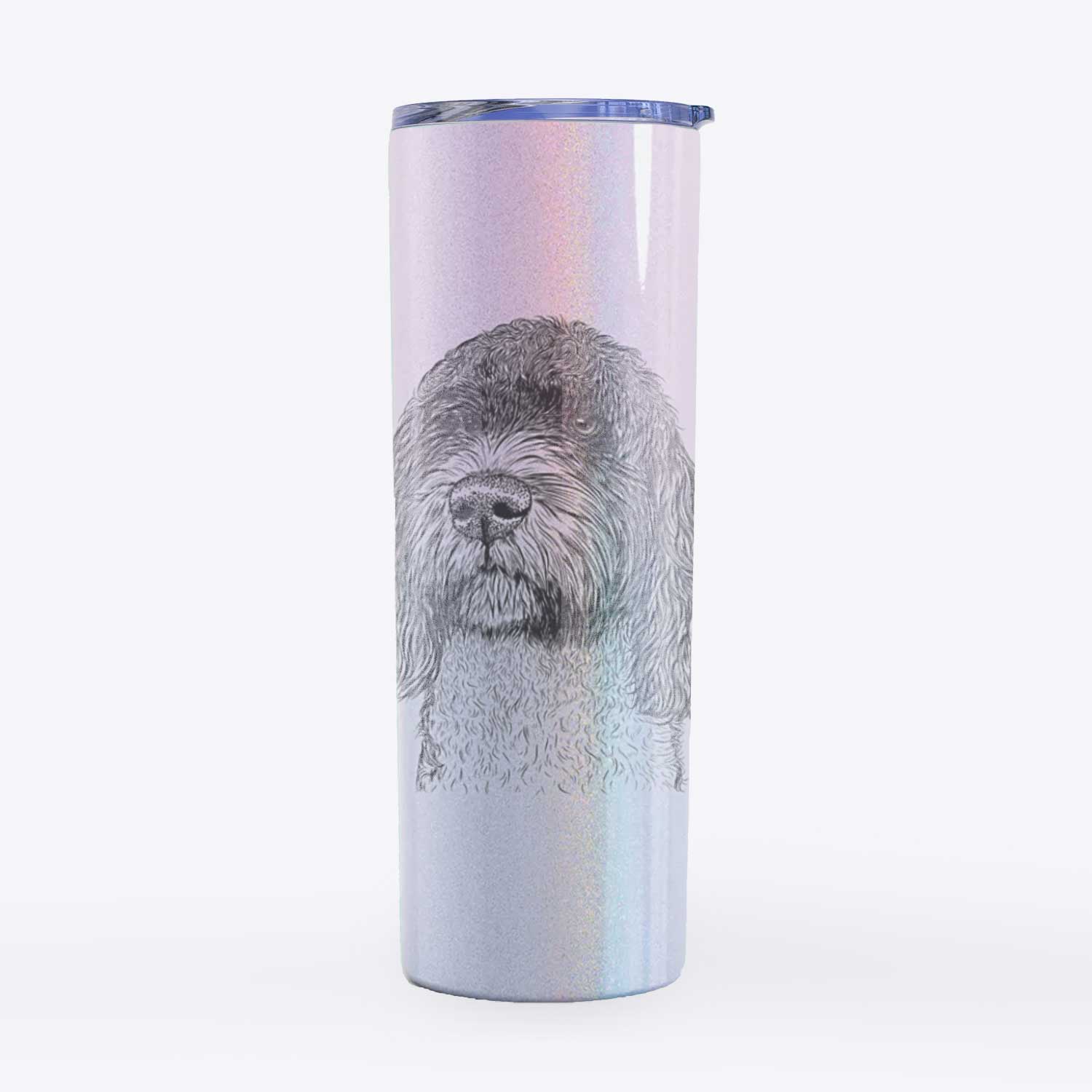 Chris the Portuguese Water Dog - 20oz Skinny Tumbler