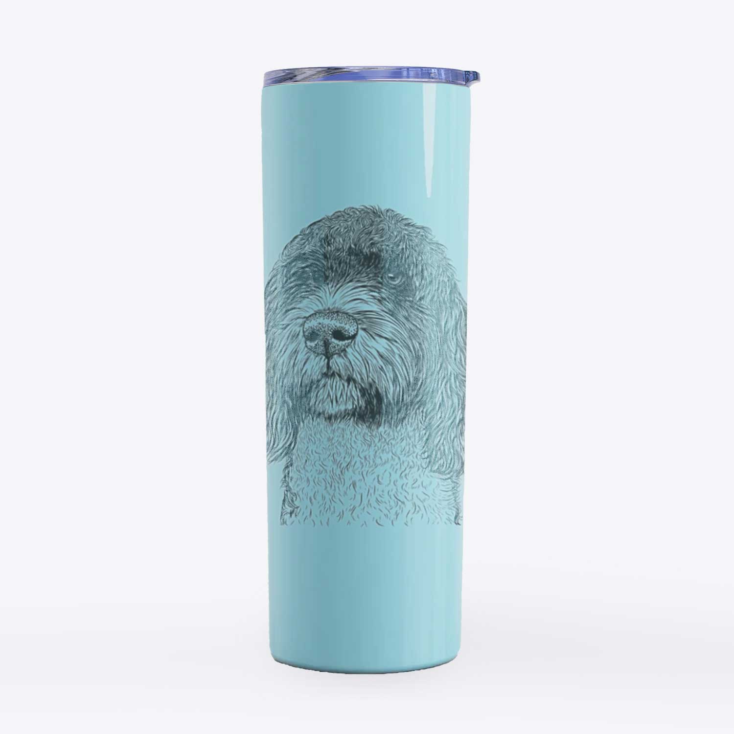 Chris the Portuguese Water Dog - 20oz Skinny Tumbler