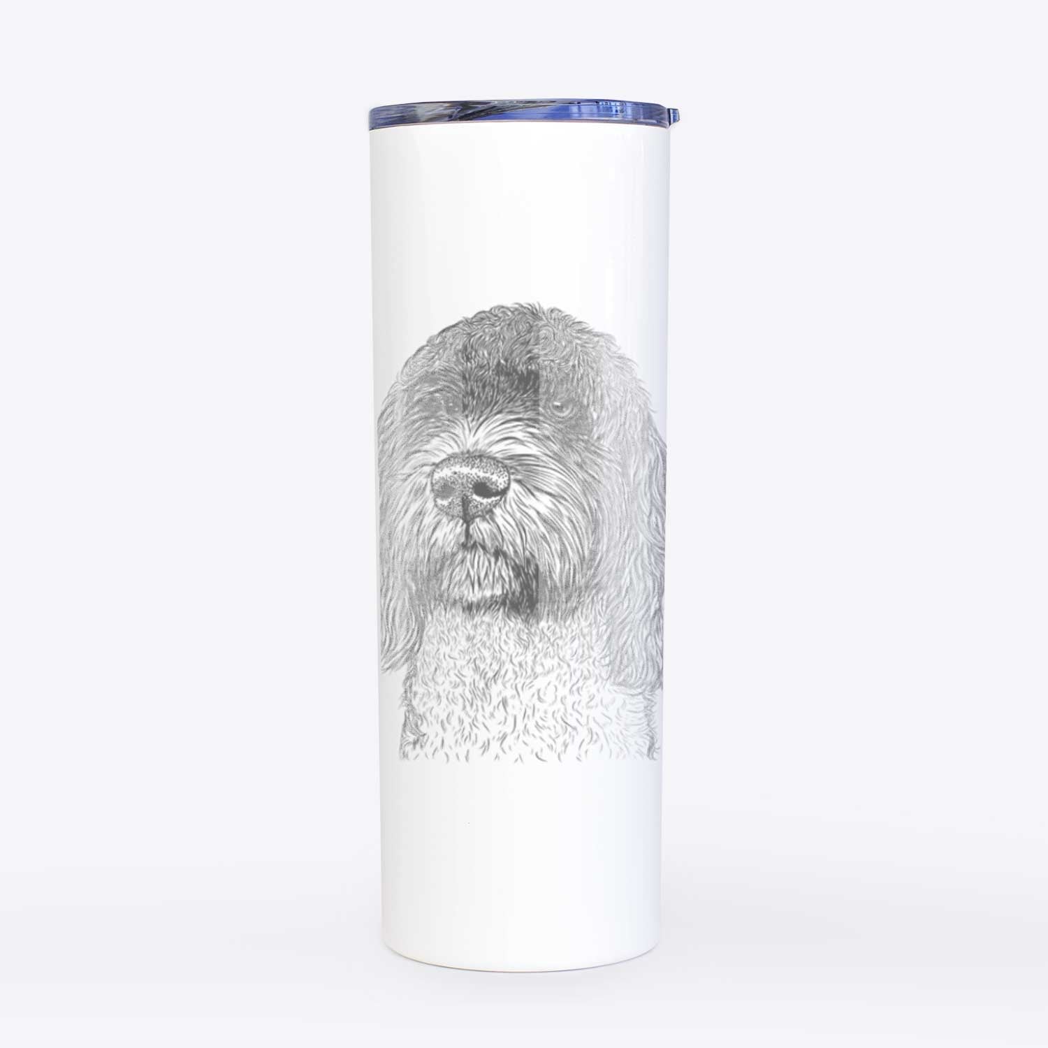 Chris the Portuguese Water Dog - 20oz Skinny Tumbler