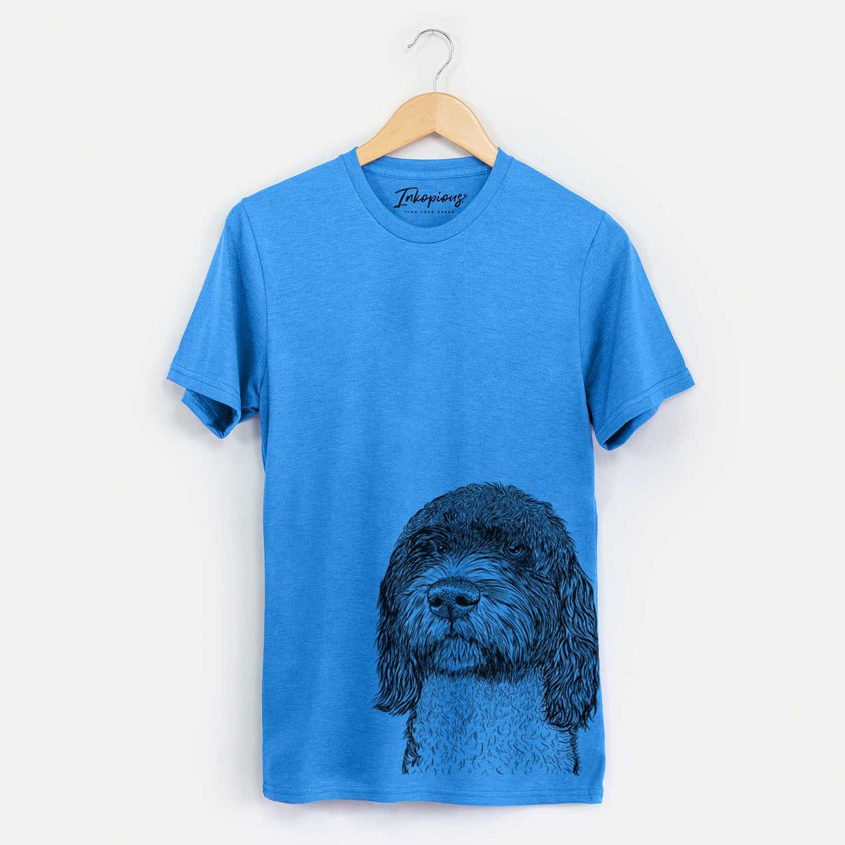 Bare Chris the Portuguese Water Dog - Unisex Crewneck