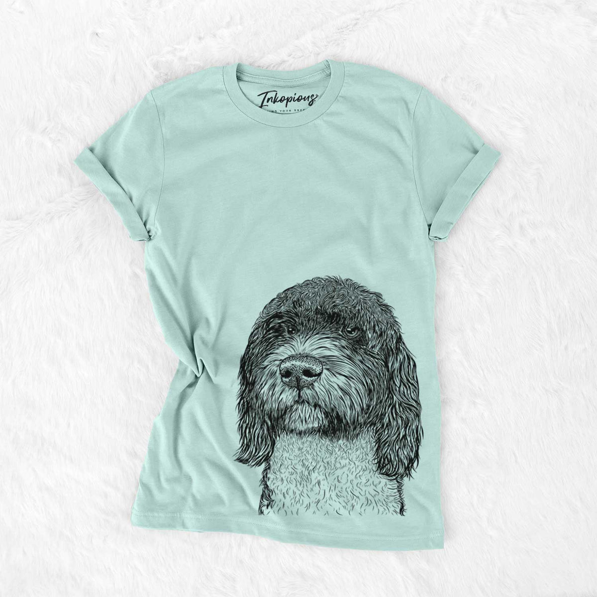 Bare Chris the Portuguese Water Dog - Unisex Crewneck