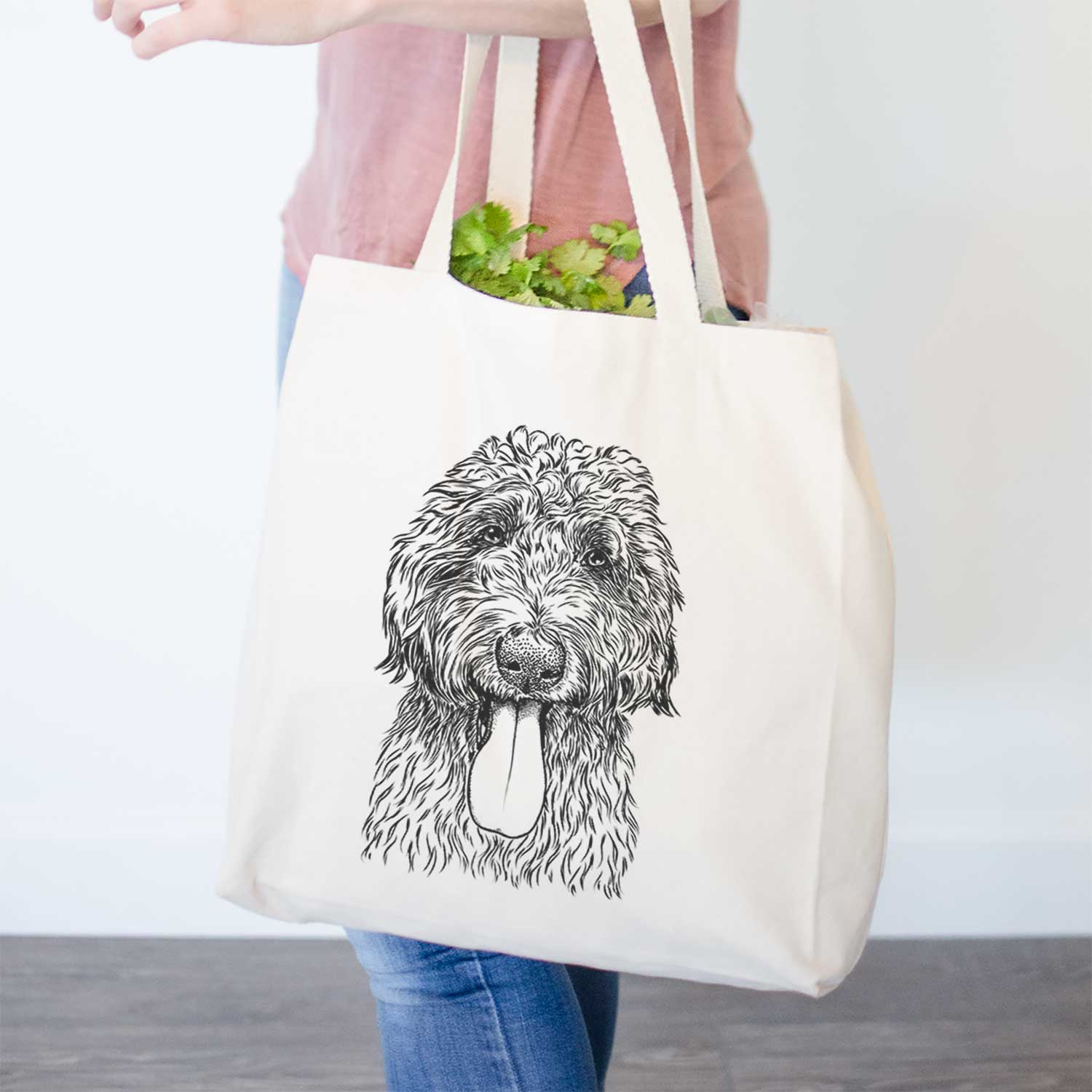 CiCi Paulk the Aussiedoodle - Tote Bag