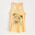 Claiborne the American Staffordshire Terrier - Women's Racerback Tanktop