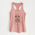 Claude the Coton de Tulear - Women's Racerback Tanktop