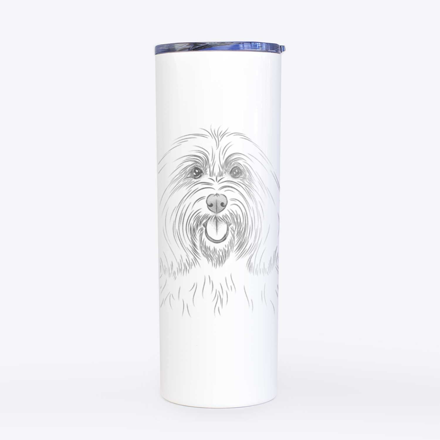 Claude the Coton de Tulear - 20oz Skinny Tumbler