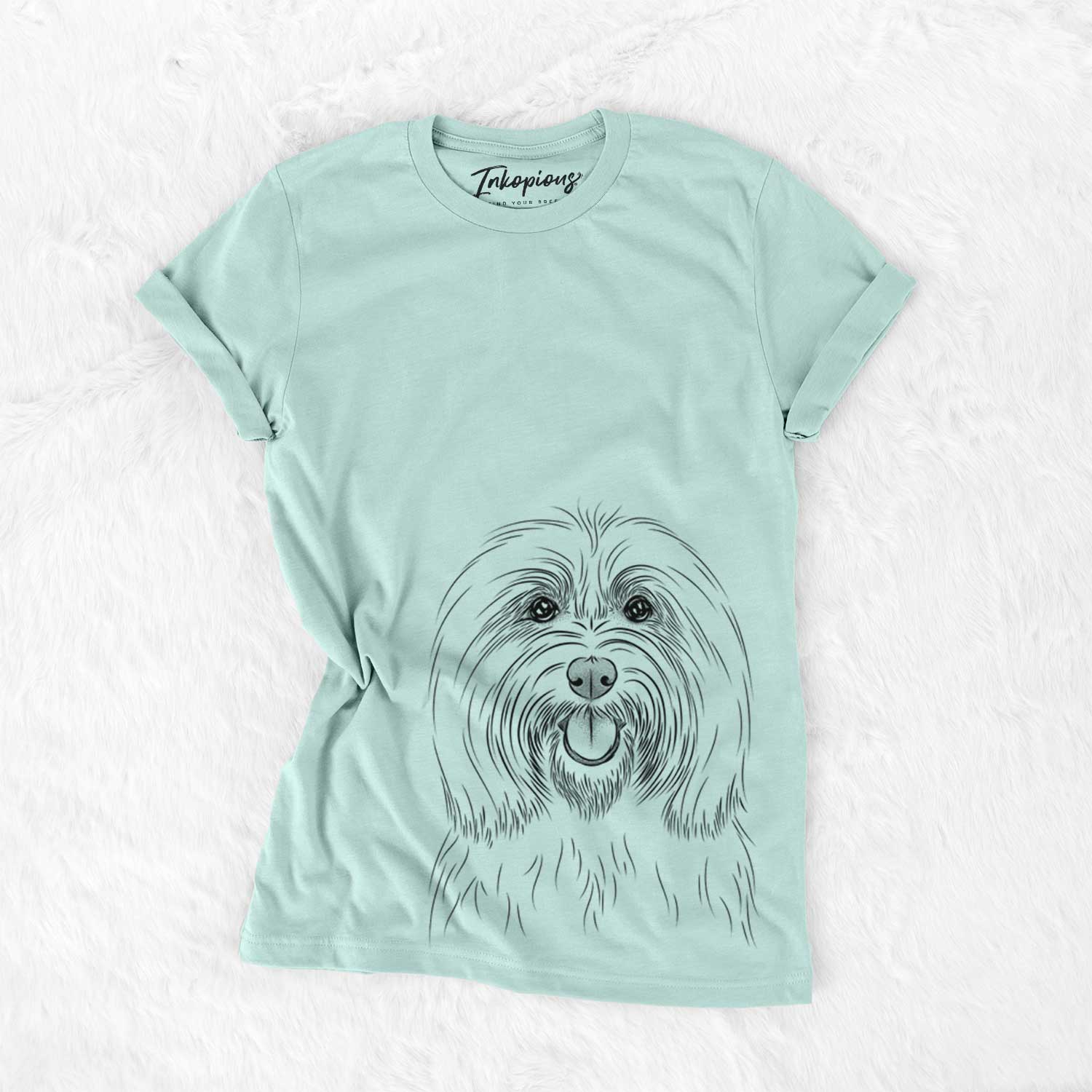 Bare Claude the Coton de Tulear - Unisex Crewneck