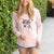 Bare Cleo the Terrier Mix - Cali Wave Hooded Sweatshirt