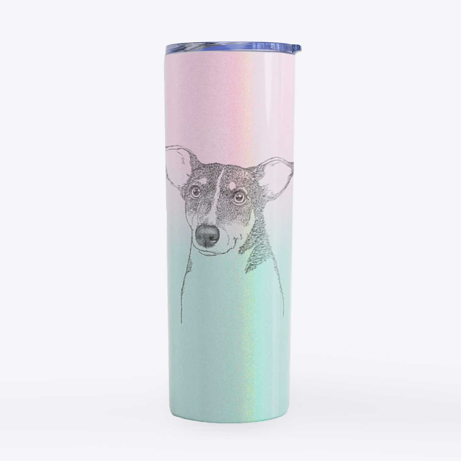 Cleo the Terrier Mix - 20oz Skinny Tumbler