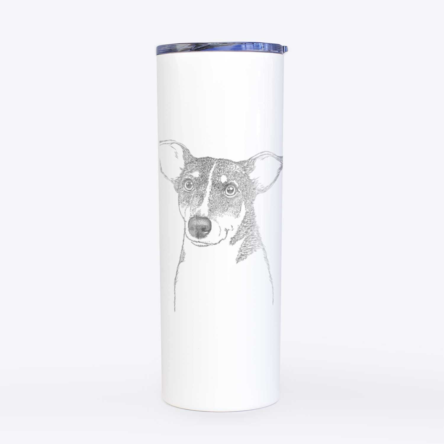 Cleo the Terrier Mix - 20oz Skinny Tumbler