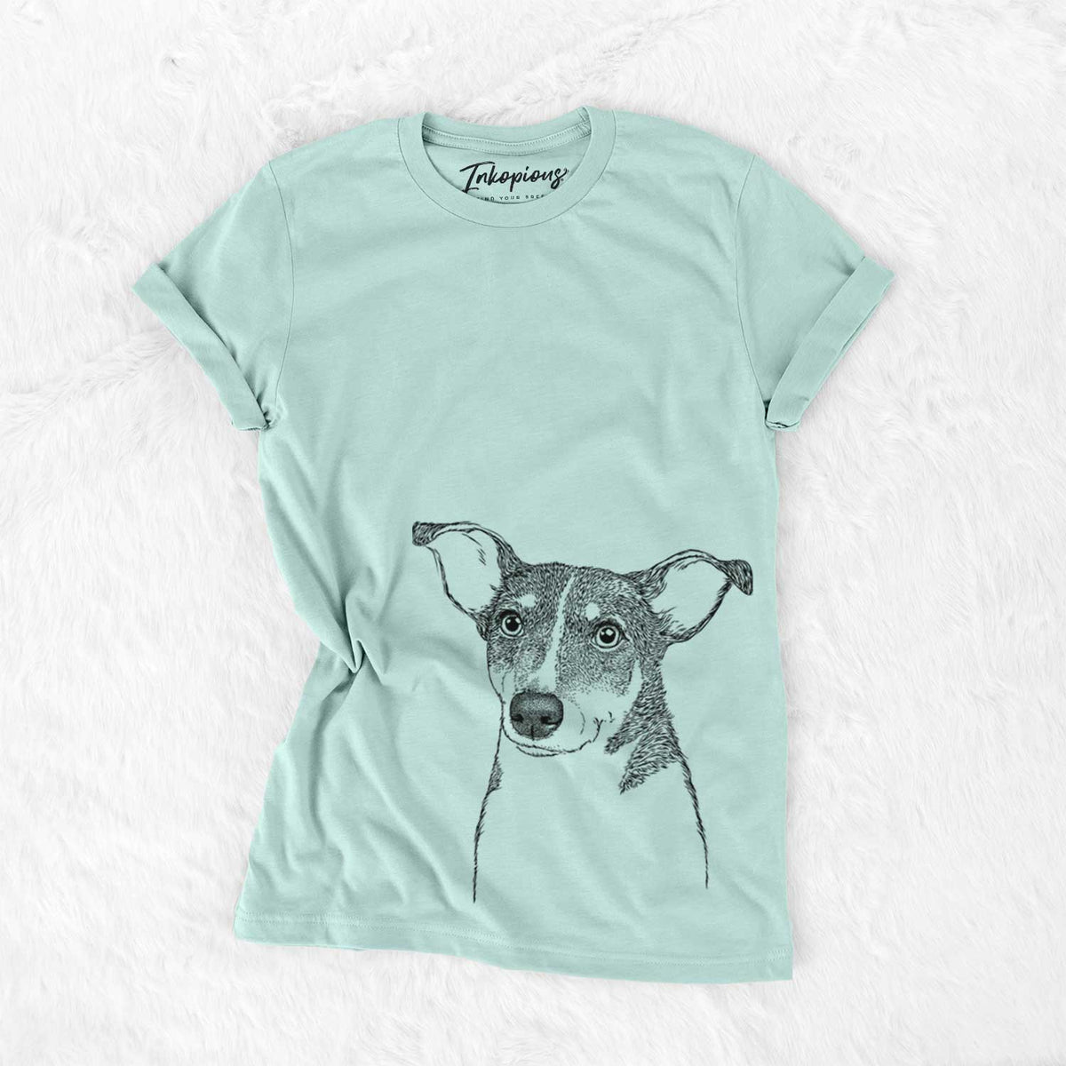 Bare Cleo the Terrier Mix - Unisex Crewneck