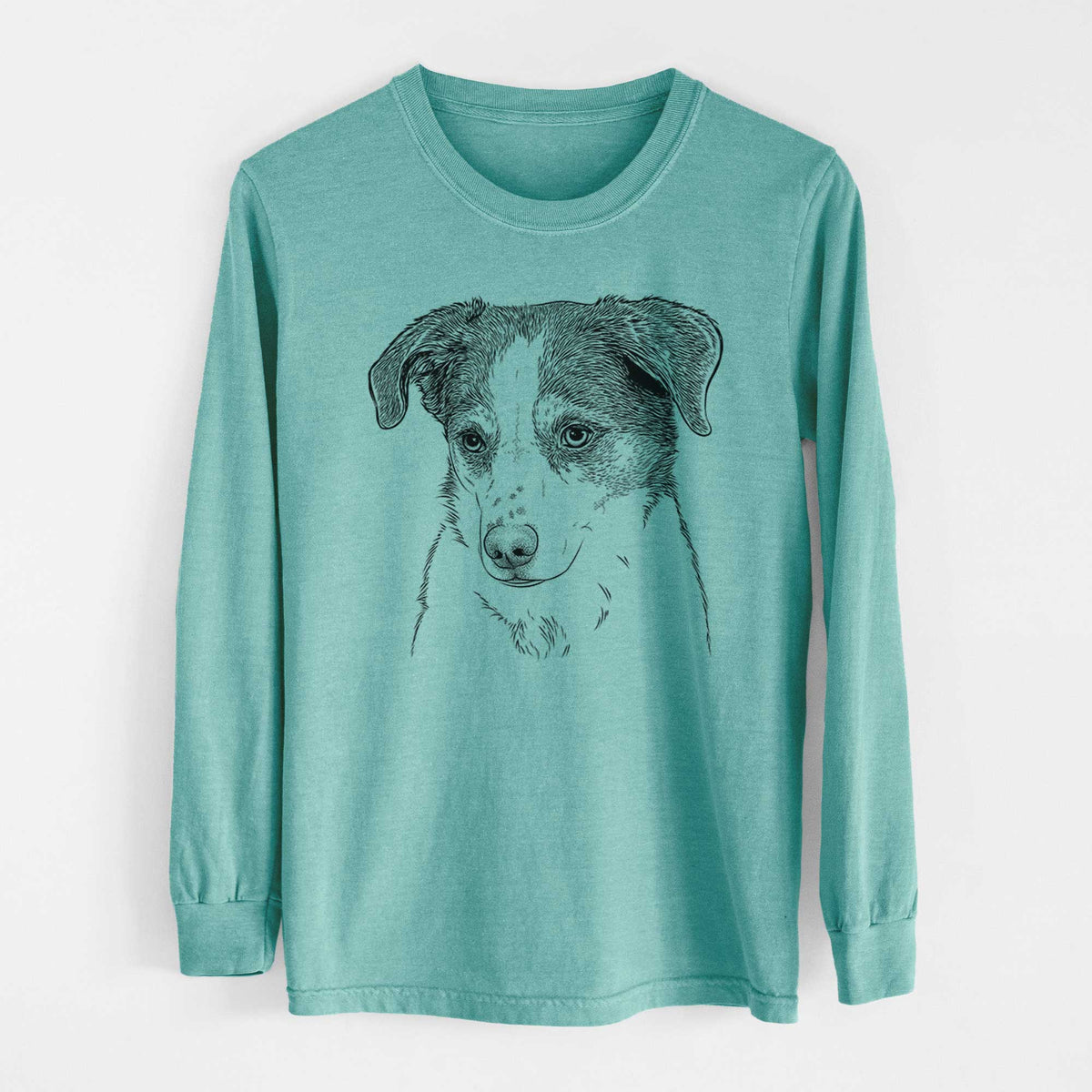 Bare Coco the Beagle Mix - Heavyweight 100% Cotton Long Sleeve