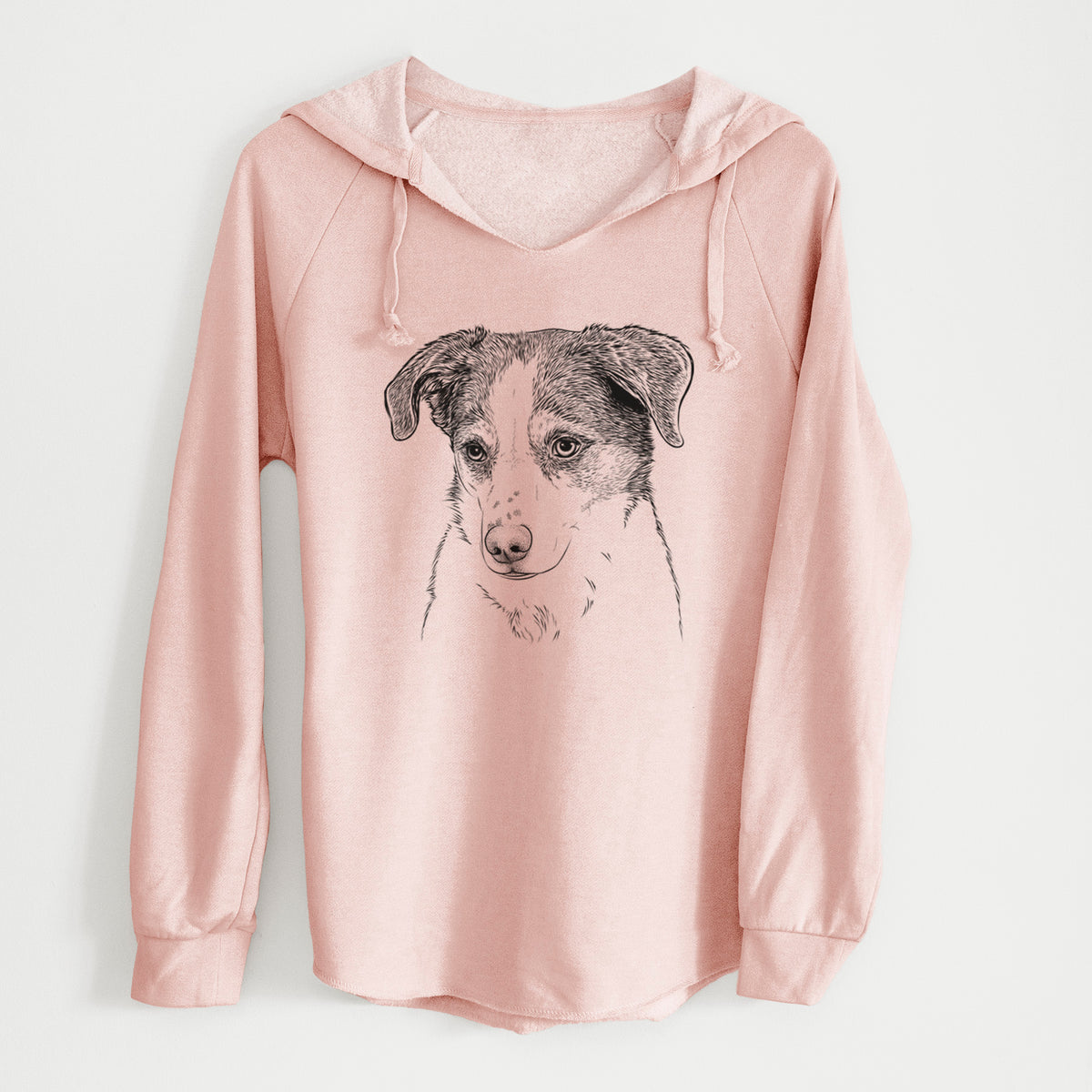 Bare Coco the Beagle Mix - Cali Wave Hooded Sweatshirt