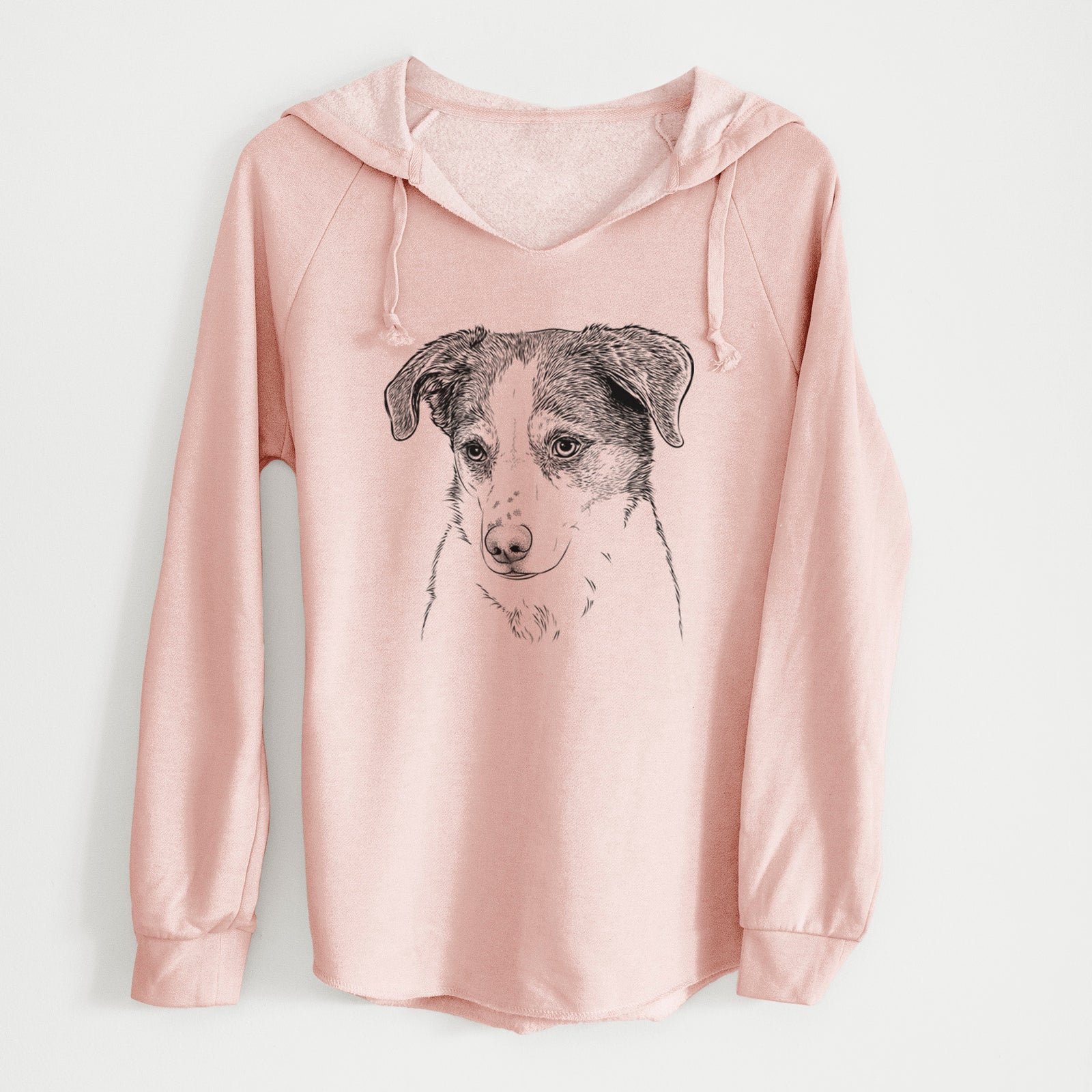 Bare Coco the Beagle Mix - Cali Wave Hooded Sweatshirt