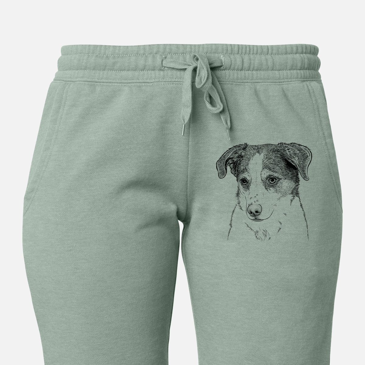 Coco the Beagle Mix - Women&#39;s Cali Wave Joggers