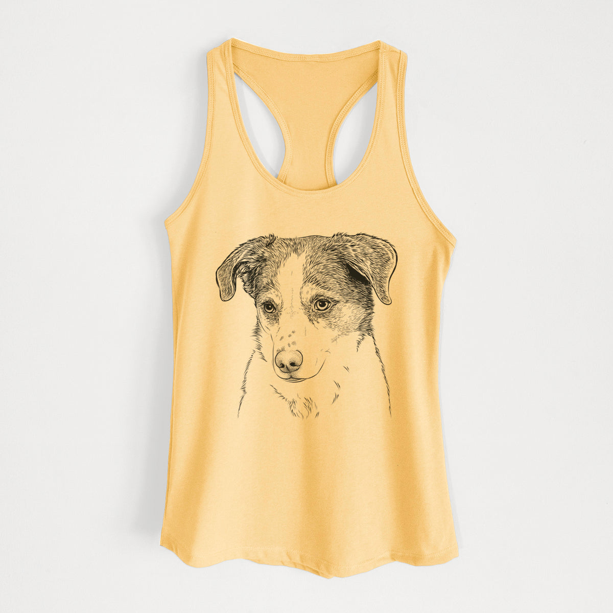 Coco the Beagle Mix - Women's Racerback Tanktop