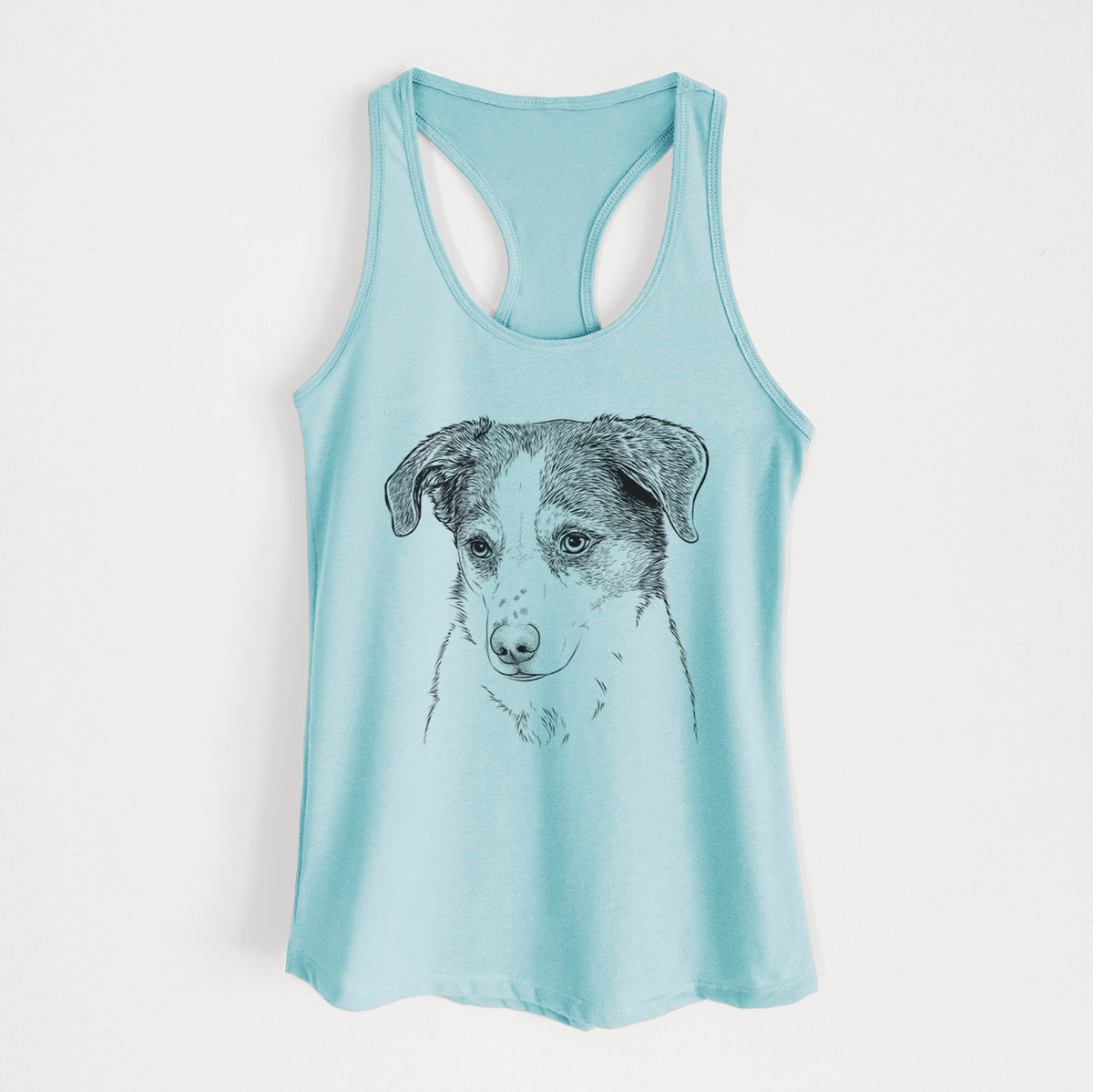 Coco the Beagle Mix - Women's Racerback Tanktop