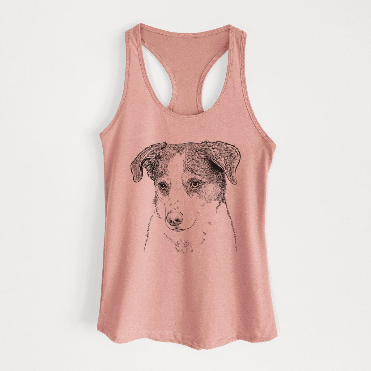 Coco the Beagle Mix - Women's Racerback Tanktop
