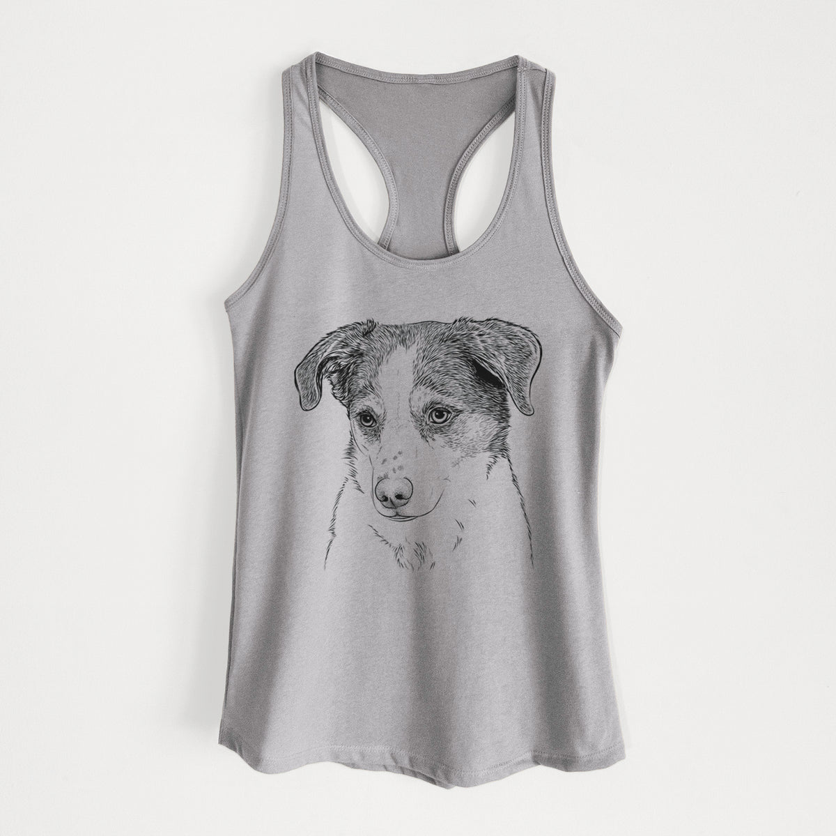Coco the Beagle Mix - Women&#39;s Racerback Tanktop