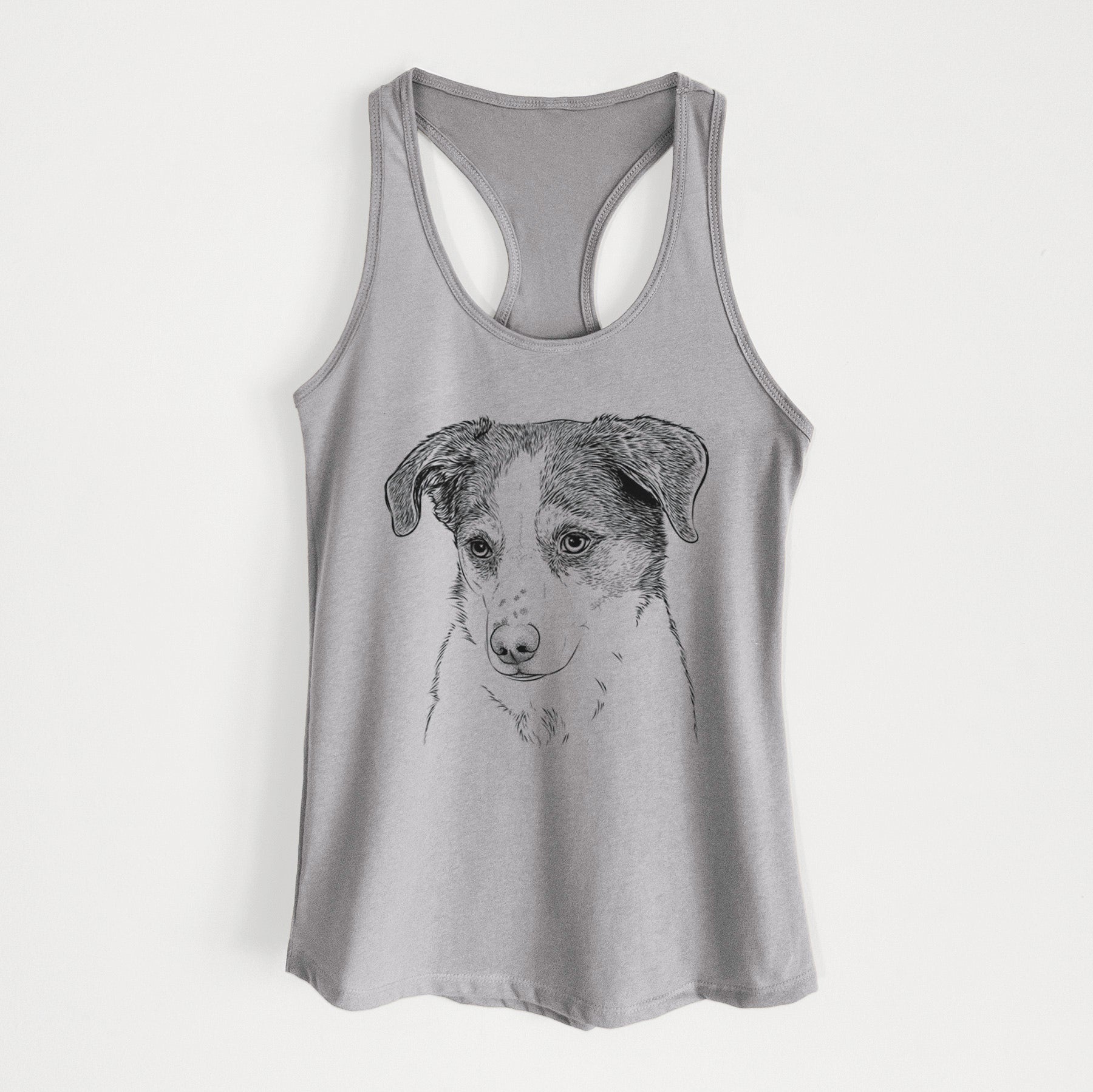 Coco the Beagle Mix - Women's Racerback Tanktop