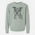 Bare Cody the Catahoula Mix - Unisex Pigment Dyed Crew Sweatshirt