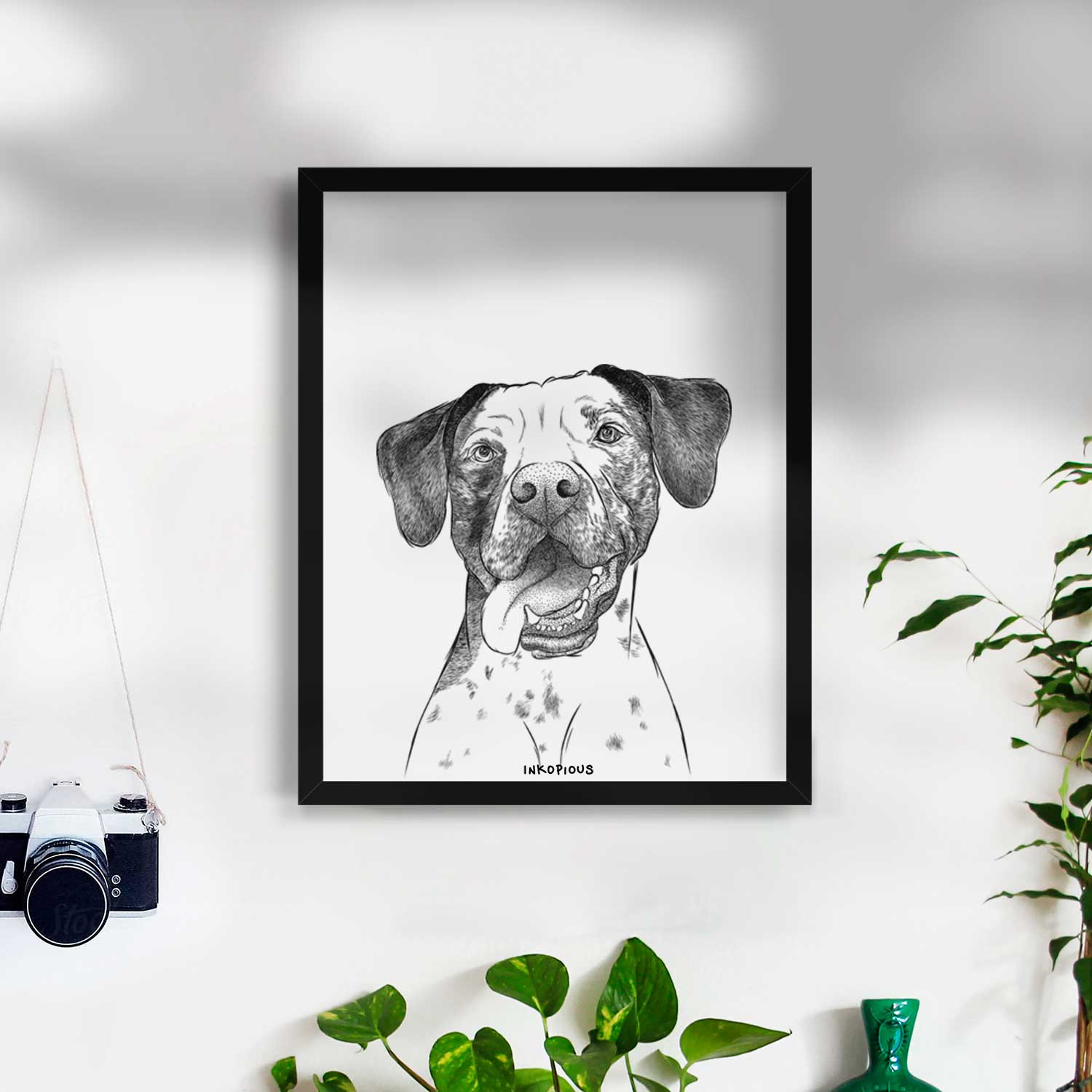 Cola the Catahoula Art Print