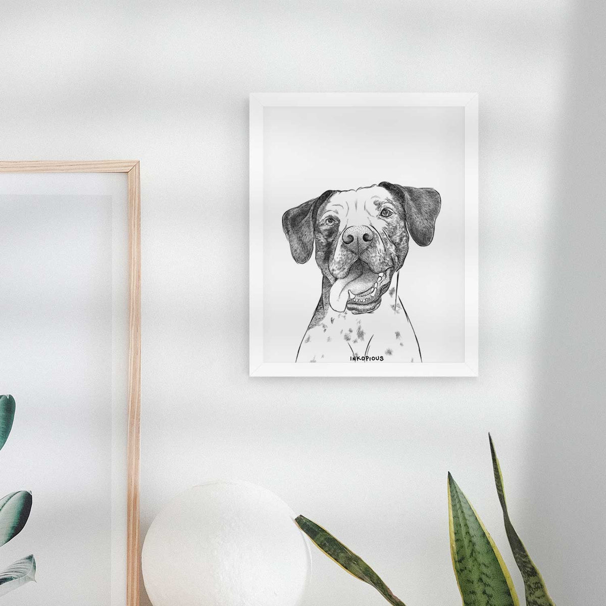 Cola the Catahoula Art Print